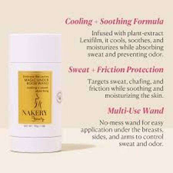 The NAKERY Beauty Embrace the Ladies Magic Under Boob Wand New Sealed - Picture 7 of 9